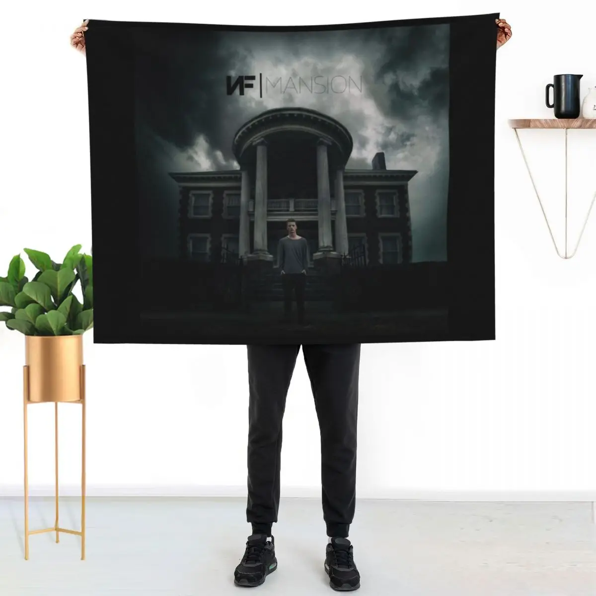 Mansion Throw Blanket Heavy Summer Beddings Furry Giant Sofa Weighted Soft Plush Plaid Blankets