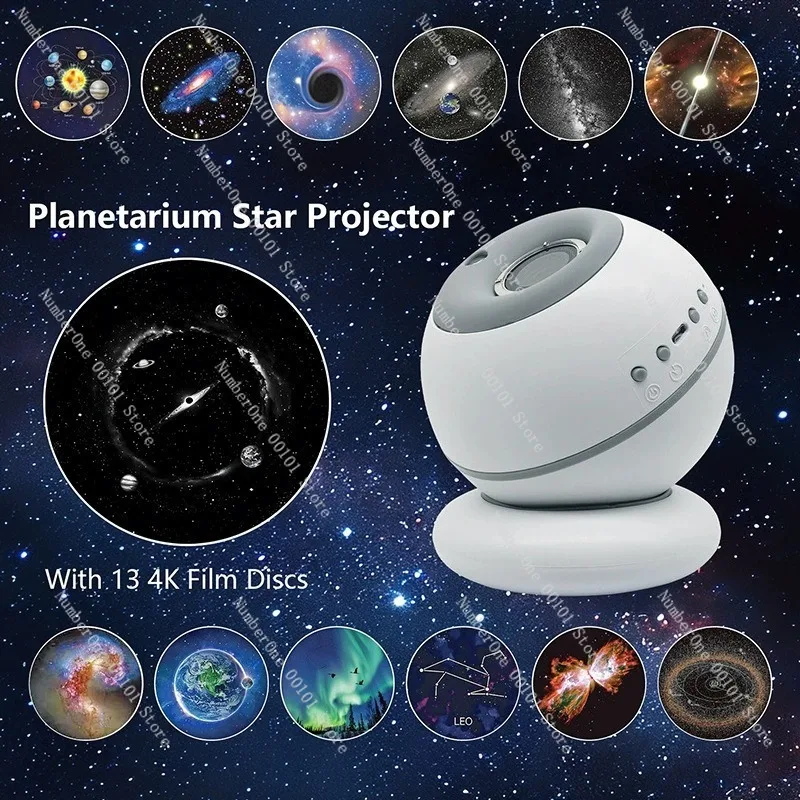 ضوء السماء المرصعة بالنجوم النيزك الديناميكي الجديد، ضوء جو غرفة النوم، ضوء الإسقاط لهدايا عيد الميلاد #3