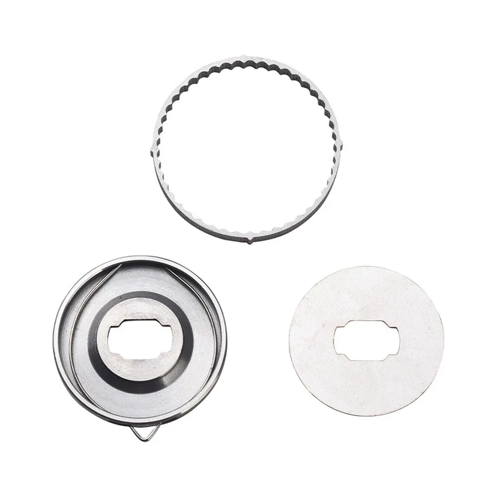 Fishing Reel Part 6th Gen Drag Alarm Mod 304 Stainless Steel Light Grey 30.5mm ID Compatible with For Water Drop Reels