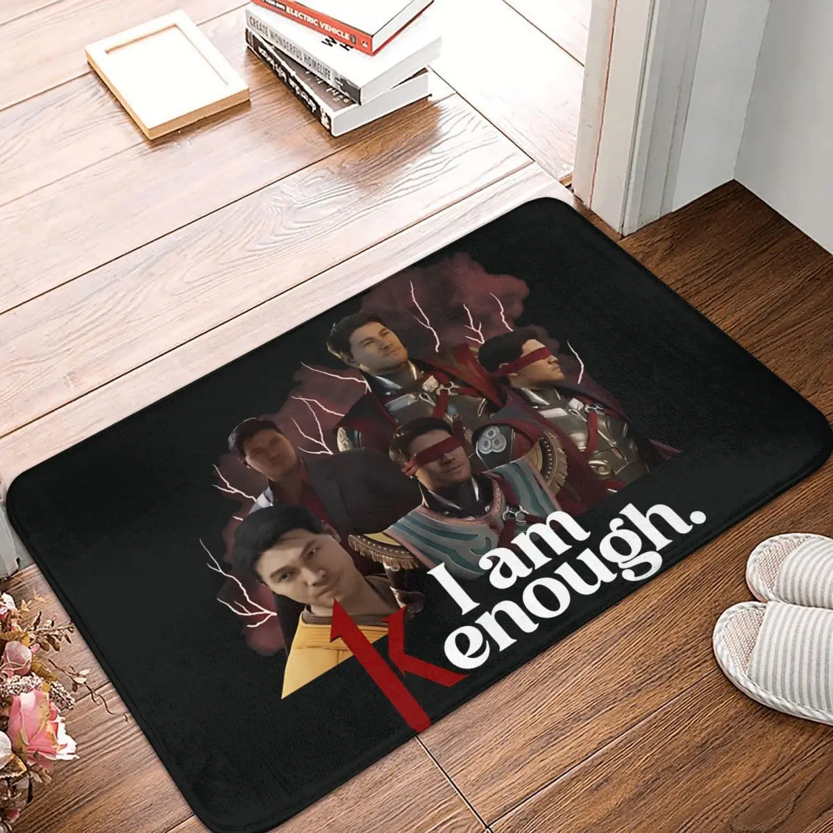 Kenshi Takashashi I Am Kenough Mortal Kombat Bath Mat Mortal Kombat Doormat Kitchen Carpet Balcony Rug Home Decoration