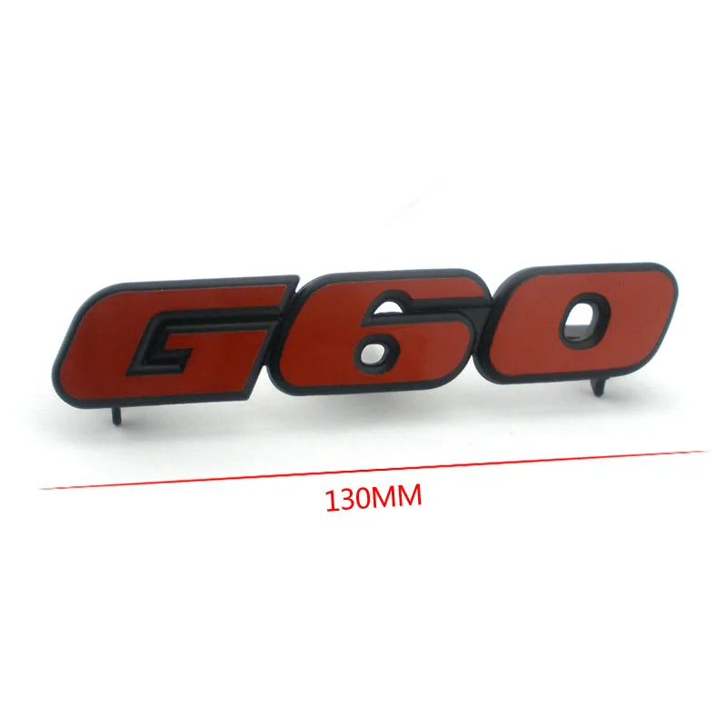 Red Corrado sticker Golf 2 Golf 3 35i logo badge G60 lettering motor logo emblem G60 grill car emblem