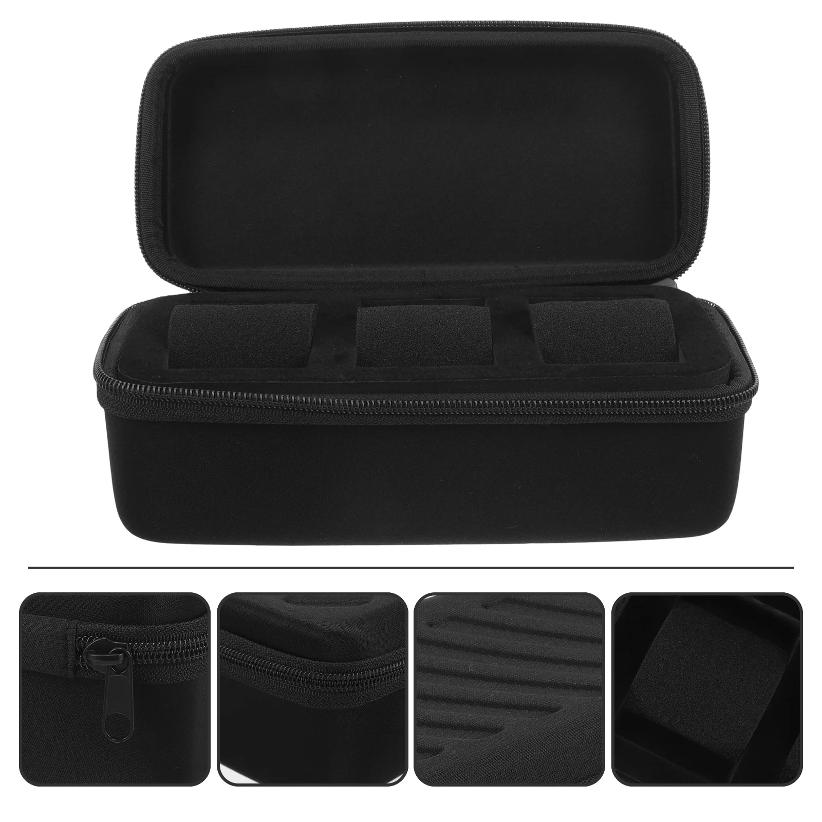 

Storage Box 3 Slot Portable Travel Case For Men Women Organizer Watch Gift Box Watch Enthusiasts Collectors