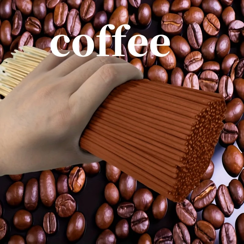 20/55/90/130 قطعة من أعواد رائحة القهوة الطبيعية - أعواد رائحة خشبية عالية الجودة لتنقية الهواء المنزلي والاسترخاء وغرفة اليوغا والمكتب وغرفة الشاي - مثالية لملحقات بار القهوة في عيد الميلاد وعيد الفصح وما إلى ذلك