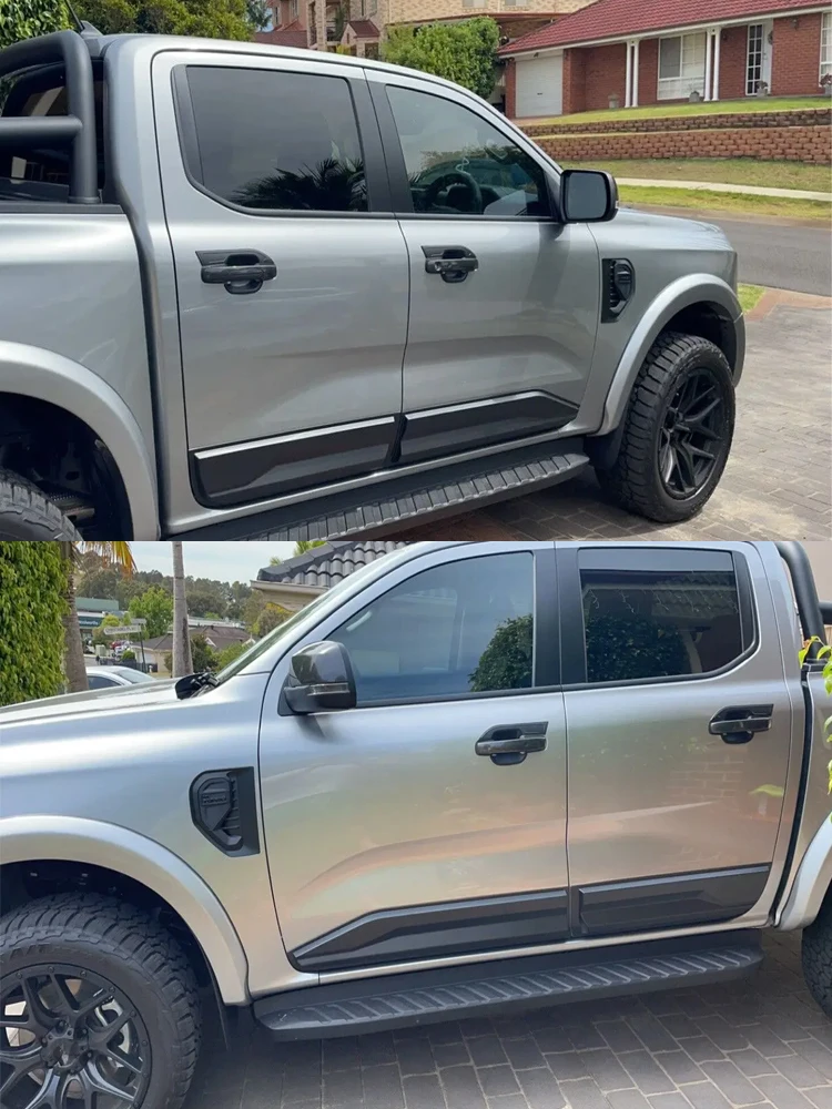 

Side Door Trim Guard Body Cladding Protector For Ford Ranger T9 2022 2023 XLT SPORT WILDTRAK Pickup Truck