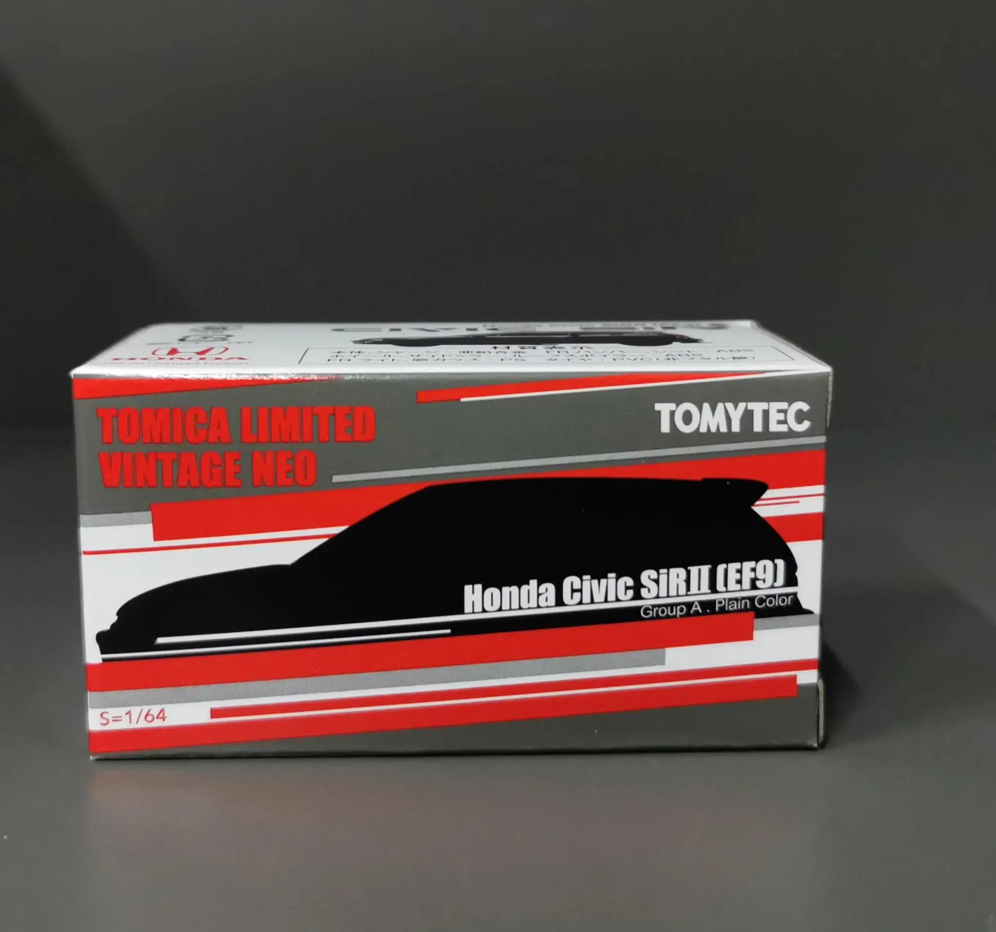 TOMICA 1:64 TLV Honda Civic SIRII EK9 EF9 Hong Kong Limited Civic Alloy car model decoration