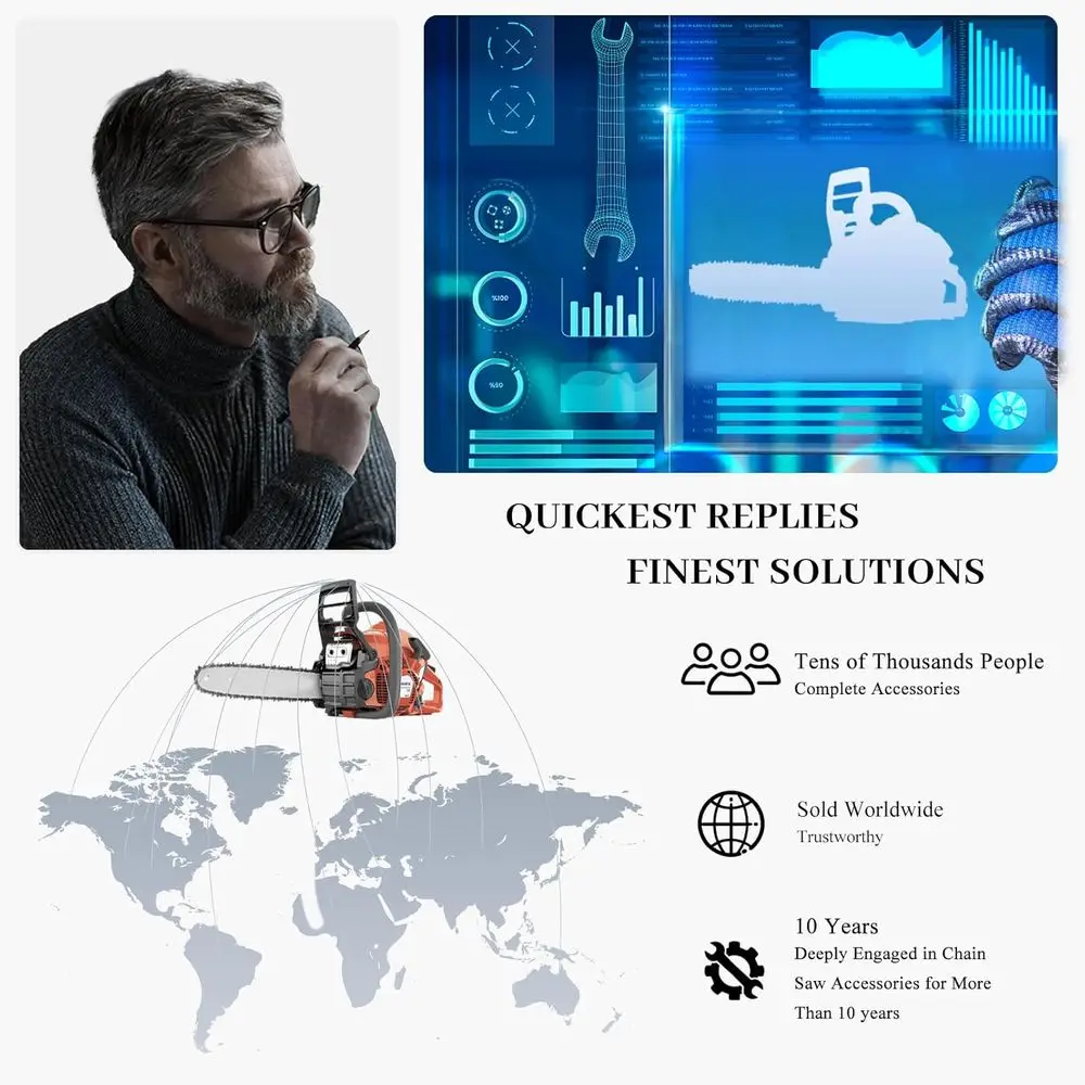 Husqvarna 50-55 Rancher بادئ حركة ارتدادي مقبض بكرة الربيع ومجموعة الحبل #6