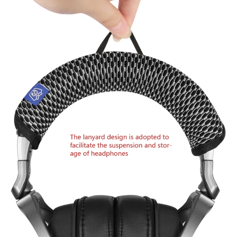 573A Protezione protettiva per fascia flessibile con chiusura a cerniera per auricolari ROG