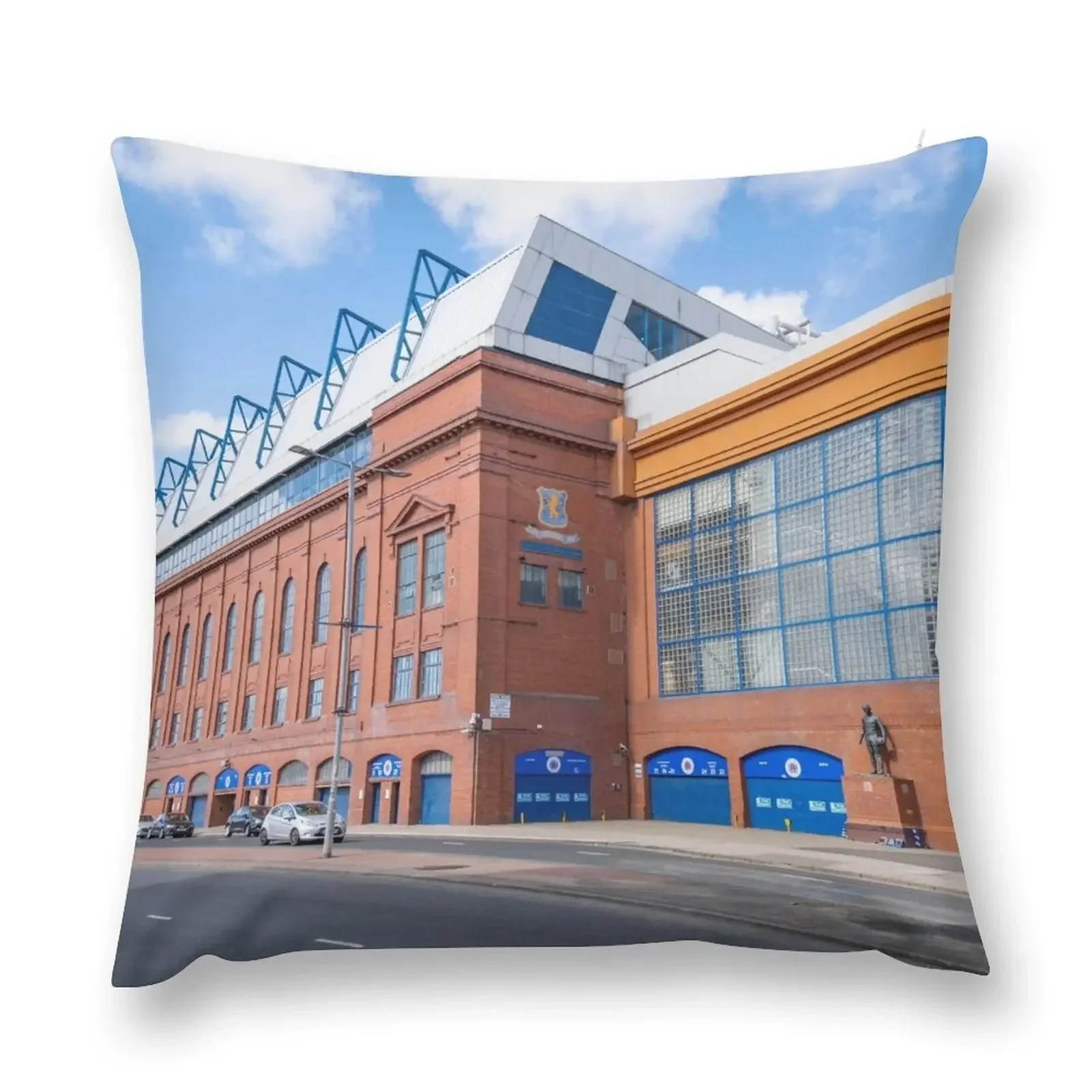 Glasgow Rangers Ibrox Stadium Scotland Throw Pillow Pillow Covers Decorative Sofas Covers Pillow Cases Decorative