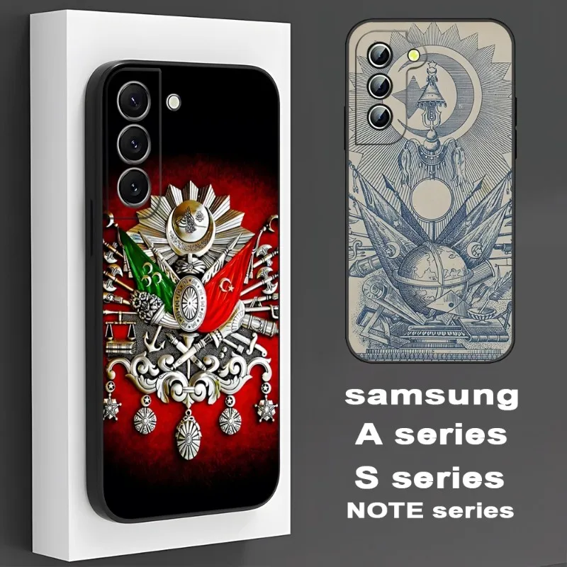 Ottoman Empire Coat Of Arms Phone Case For Samsung A 23 54 12 10 24 50 31 21 21s 24 42 33 12 32 34 22 14 71 73 13 22 51 52 53