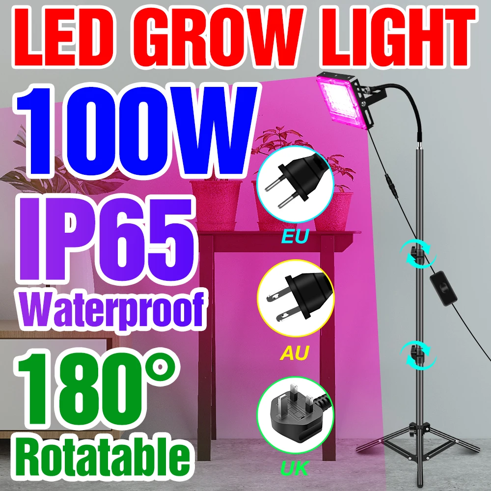 

LED Phytolamp For Plants Grow Light LED Plant Growth Lamp Full Spectrum Phyto Bulb Greenhouse Seedling Indoor Flower Cultivation