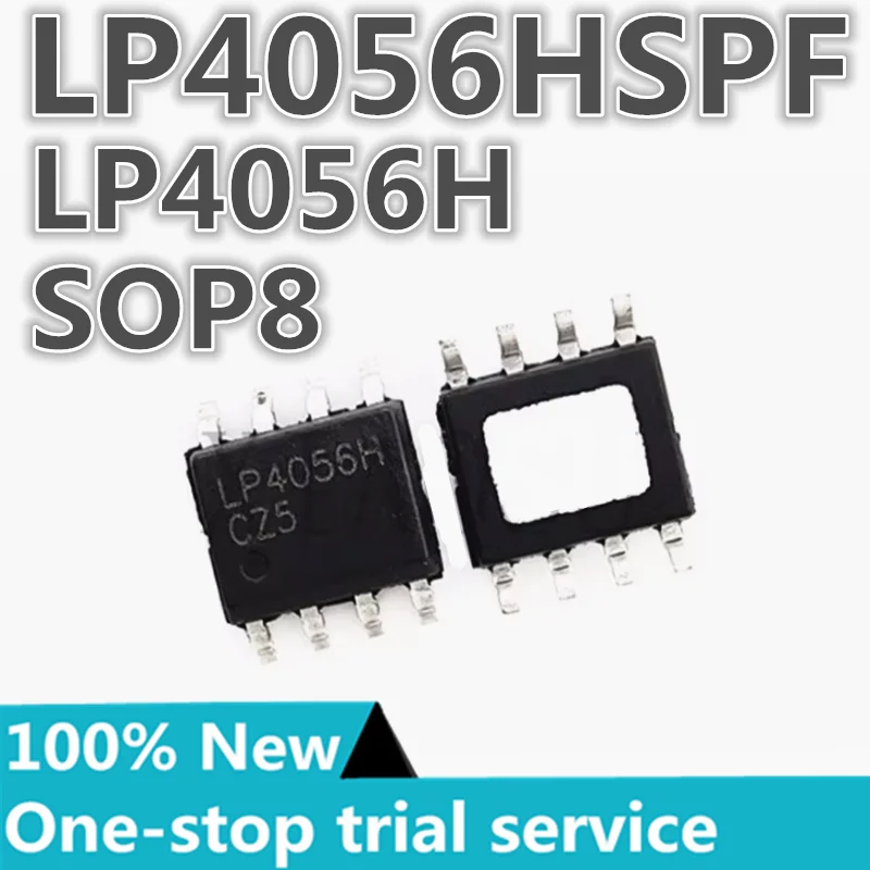 

10-100PCS %New LP4056HSPF LP4056H SOP-8 1A Linear lithium-ion battery charger chip IC