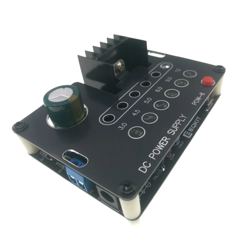 

CNC Regulated Power Supply Kit Adjustable Power Supply with Voltage Indication For arduino Moudle