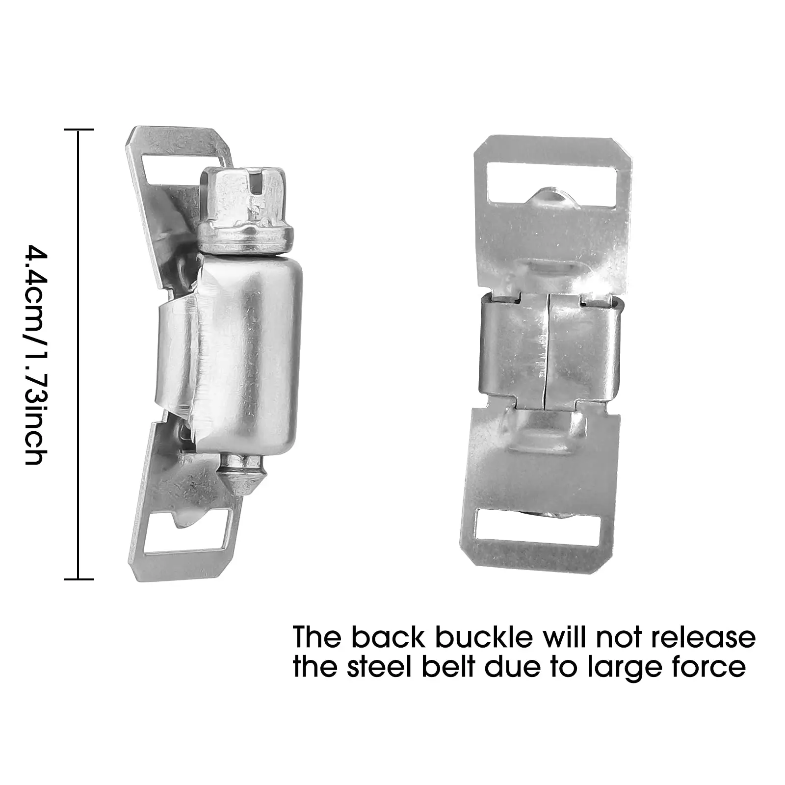 Imagem -03 - Metal Strap Mangueira Grampos Variedade Parafuso Strapping Worm Gear Band com Fixadores Mais Fortes para Tubo de Duto Cut-to-fit 344 Pés