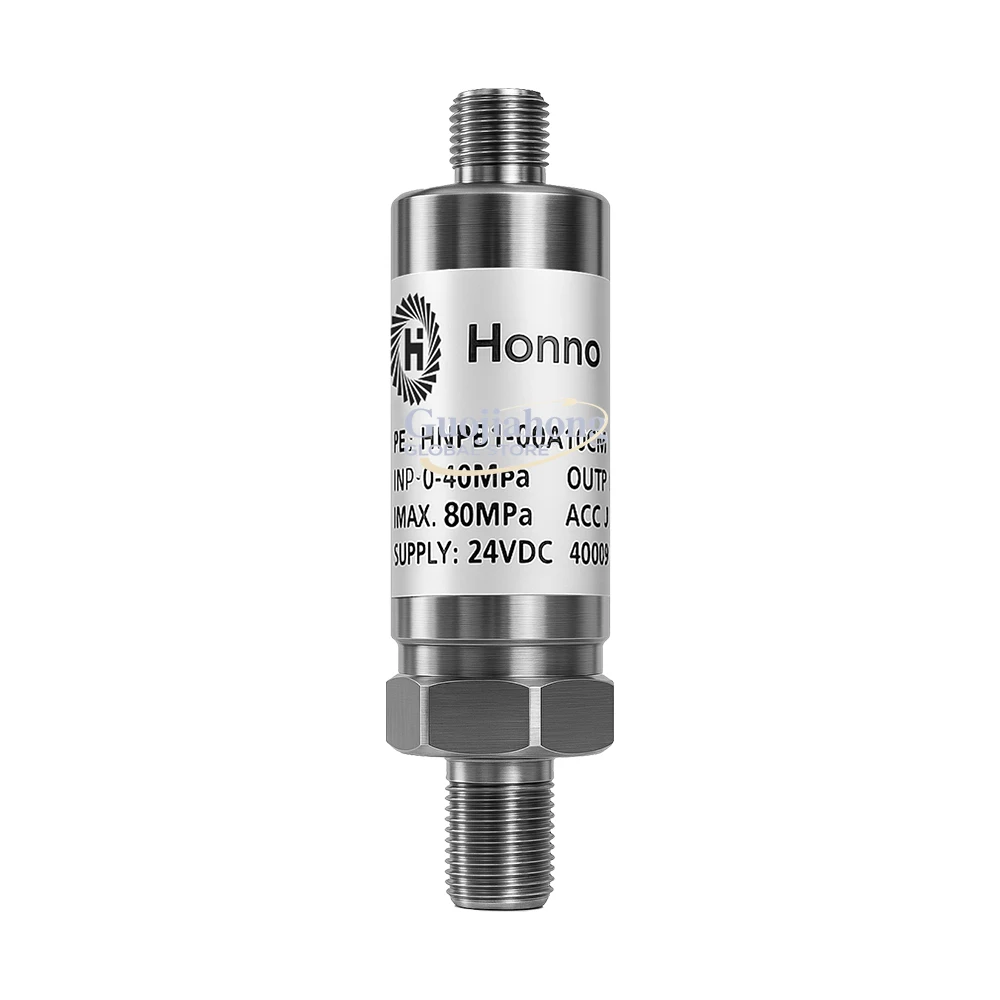 Have in Stock 0-1MPa Pressure Transmitter  0.5% Accuracy  4-20mA Output  G1/4 Thread | 24VDC Hydraulic Sensor Pressure