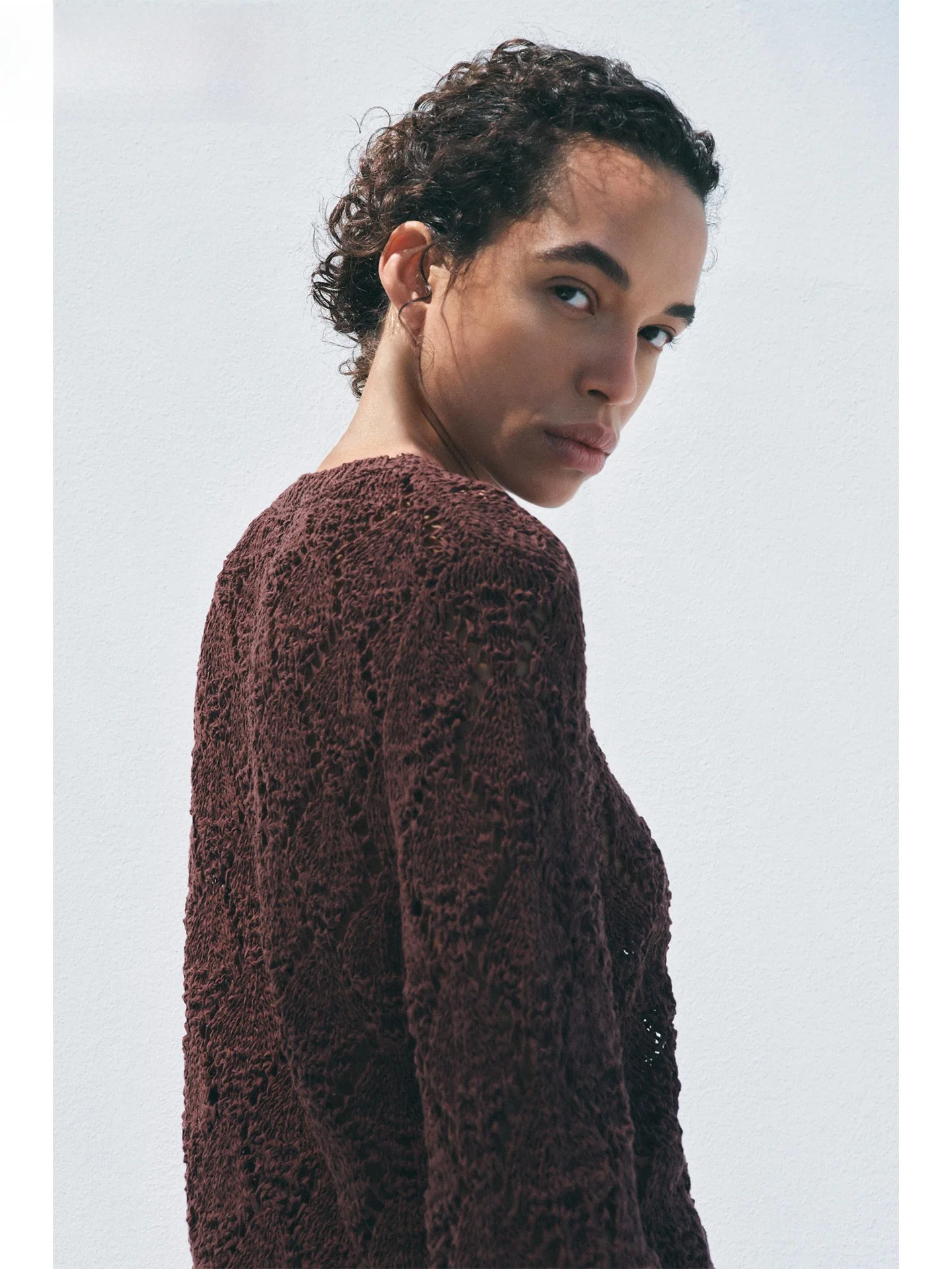 ZAPRHA Verão 2025 Tricotado Longo Sve redondo Ne Botão Único Bordado Me Outerwear Simples Ele Casual Cartão Feminino...