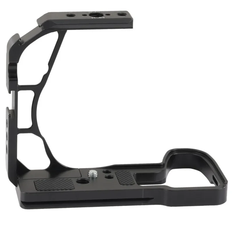 Half Metal Camera Cage for Panasonic Lumix S1RII/S1II/S1IIE | with Side Handle & Integrated Quick Release Plate