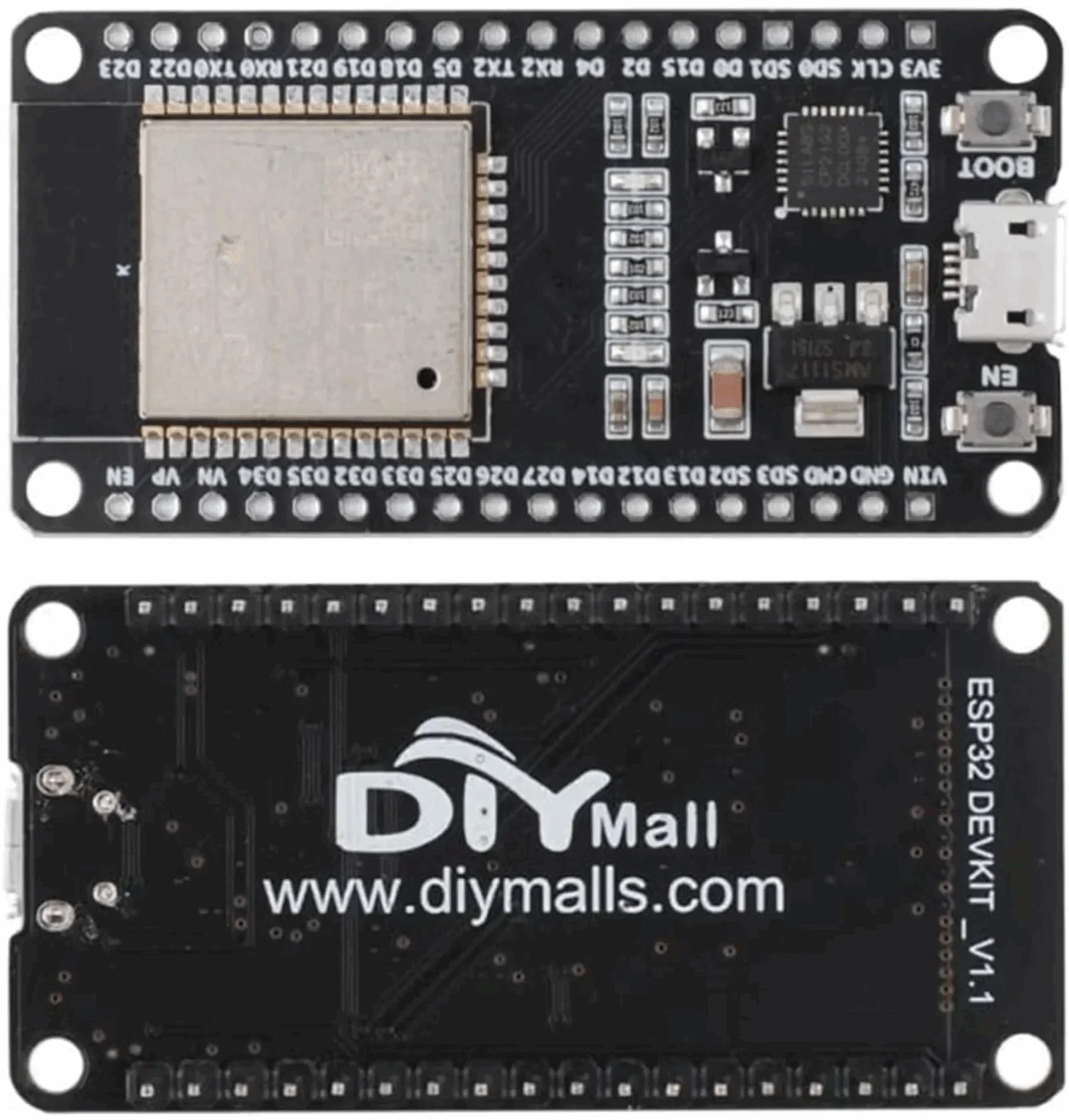 ESP32 DevKit V1 Development Board 2.4GHz WiFi Wireless BT 36 Pin Dual Core MCU Module Compatible with Arduino DIY IoT Project image 2