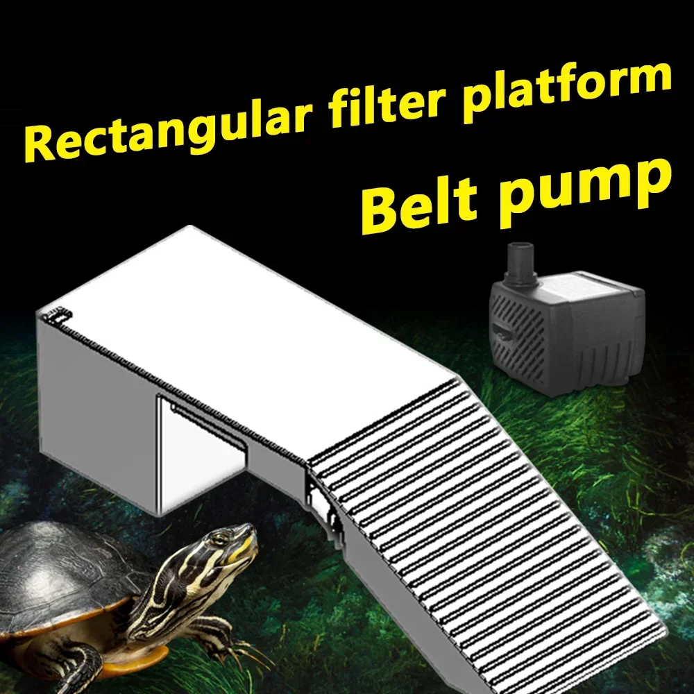 Turtle Basking Platform Reptile Breeding Box Accessories Tortoise Floating Island Sunbathing Climbing Dock Aquarium Supplies