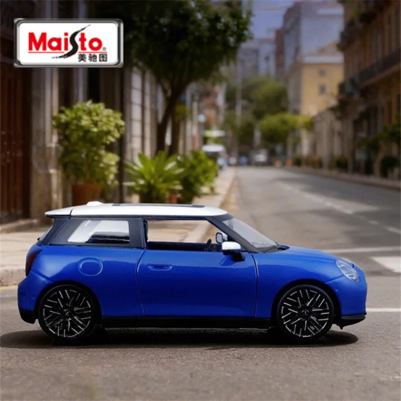 

Maist 1:24 MINI COOPER SE Alloy Mini Car Model Diecast Metal Classic Vehicles Car Model Simulation Collection Childrens Toy Gift