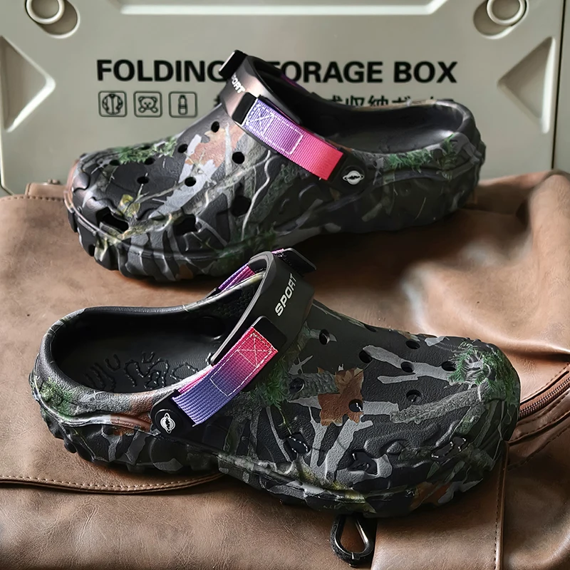 black realtree camo crocs
