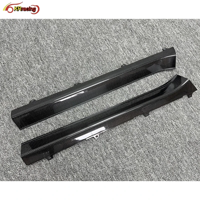 Password Style Carbon Fiber Car Door Sills For Nissan GTR R35 2008-2016