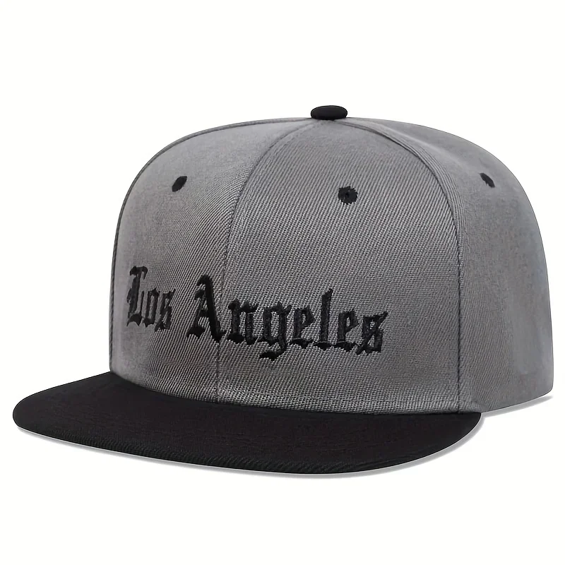 Unisex Los Angeles Embroidery Hip-hop Hats Spring Autumn Adjustable Casual Snapback Baseball Caps Outdoor Sunscreen Hat