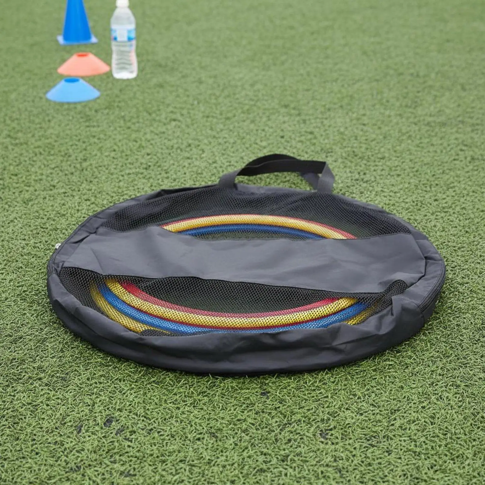 Durable PP Soccer Training Circle Dynamic Agility Hoop Athletic Coordination Ring for Football and Sports