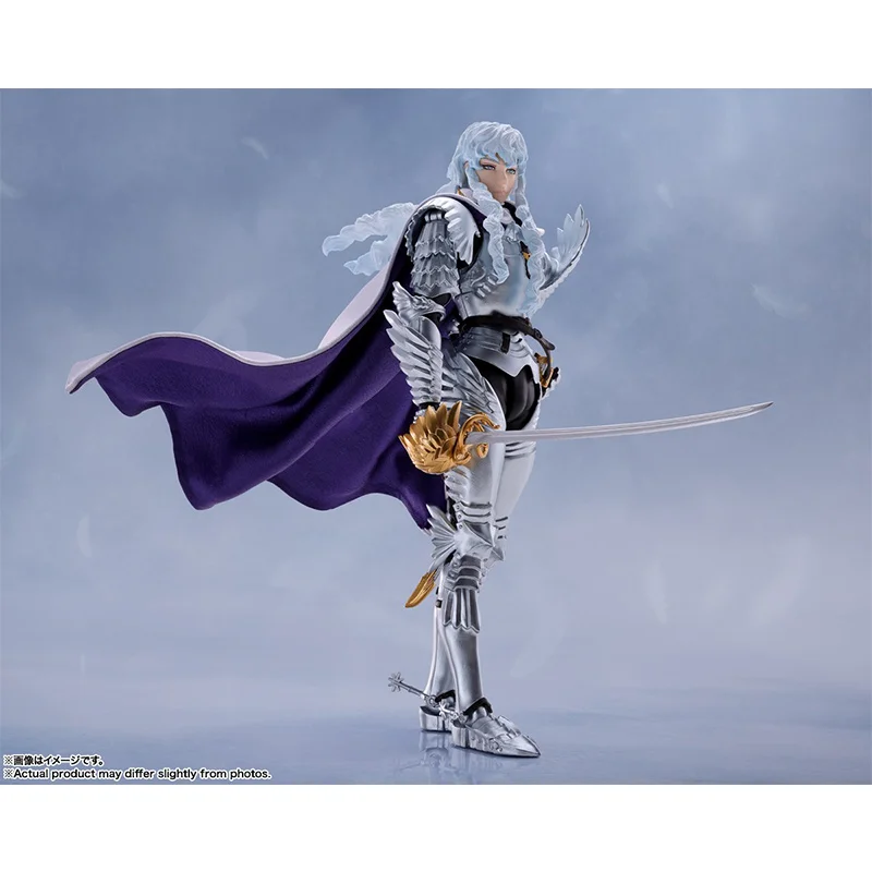 Bandai S.H.Figuarts Griffith (Hawk of Light) Berserk 16Cm Anime Original Action Figure Set Model Toy Birthday Gift Collection