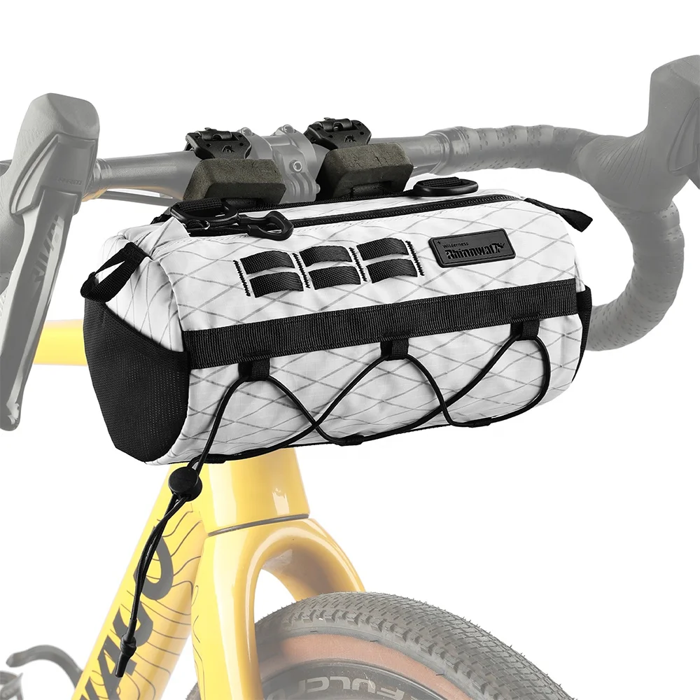 

Сумка на руль велосипеда 2,8 л, круглая передняя сумка для хранения велосипеда с резиновым ремешком для езды на велосипеде MTB