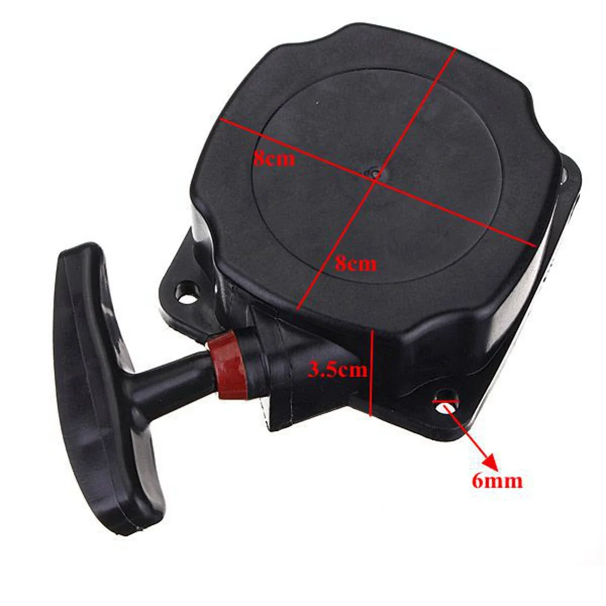 80mm Universal Pullstart Recoil Pull Starter Brush Cutter Strimmer Lawnmower Start For 43CC Brush Cutter Strimmer Assembly