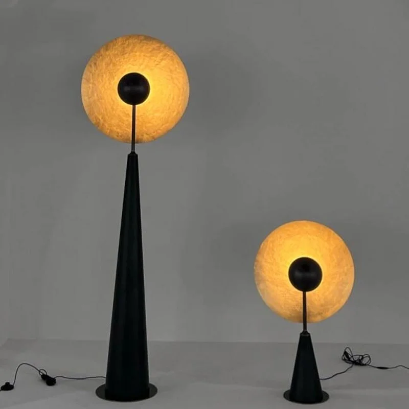 Middle Aged Brass Floor Lamp Living Room Sofa Side Standing Lights Bedroom Bedside Lamp Room Decorative Desk Lamp