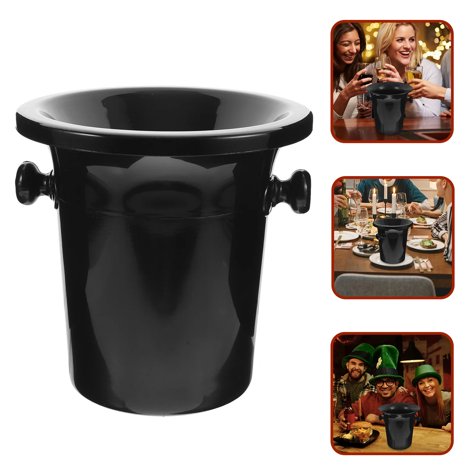 

Spit Barrel Dump Buckets Spittoons Western Tasting Accessories Dual Ears Pitting Fruit Juice Coolers