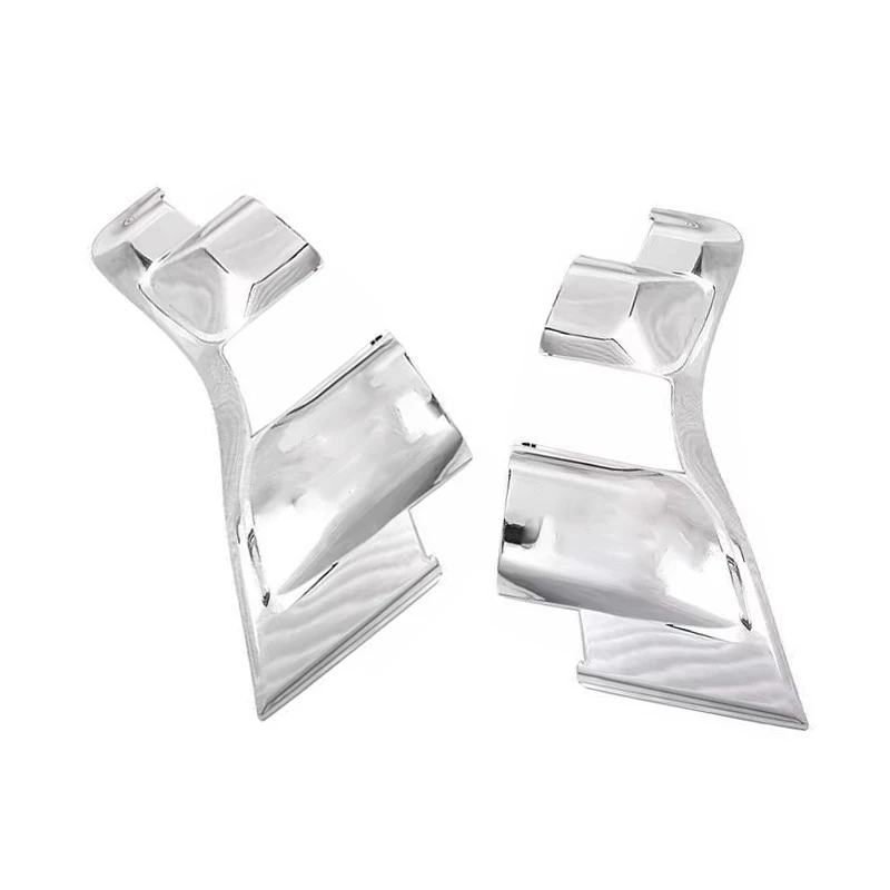 

For Toyota Land Cruiser Prado LC150 FJ150 2014-2017 Taillight Cover Rear Light Lamp Sticker Trim Chrome Car Styling Accessories