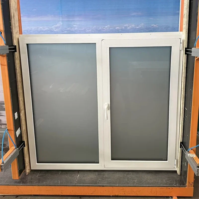 home aluminum alloy windows heat insulation tilt and turn windows with reinforced glass