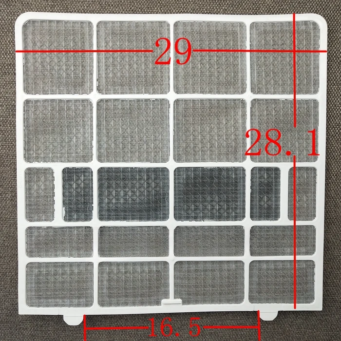 Applicable to Chigo air conditioning filter Dust screen Dust screen Size 29*28.1 Healthy filter cotton