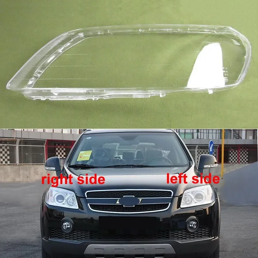 

Front Headlamp Cover Headlight Transparent Lampshade Lamp Shell Masks Plexiglass For Chevrolet Captiva 2008 2009 2010