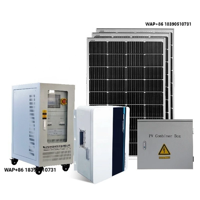 New Design 5KW Lithium Hybrid Inverter Monocrystalline Solar Panel Controller Value Solar Power System Battery