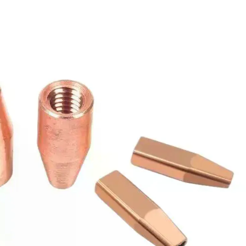 SUP Dual Wire Feed Laser Welding Nozzle Easy Replacement 1.2/1.6/2.0mm Double Wire Guide Tip for Welding Equipment Maintenance