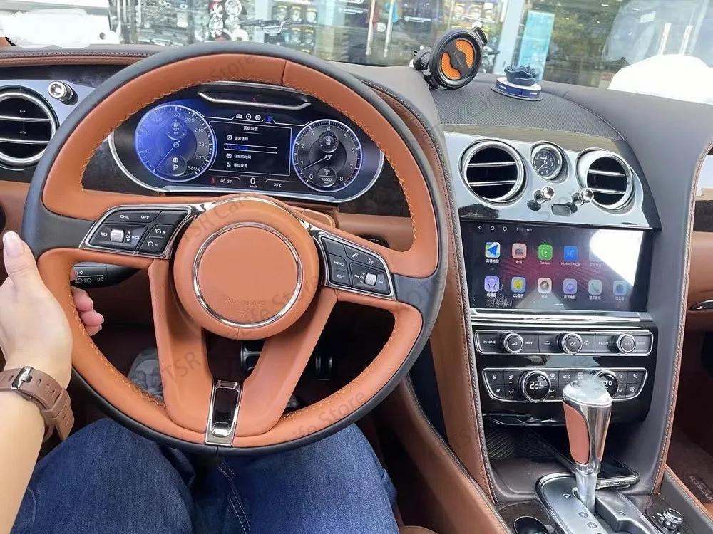 Smart Accessories For Bentley Bentayga Flying Spur Continental GT 2005~2019 Dashboard Panel Modification Car Instrument Display