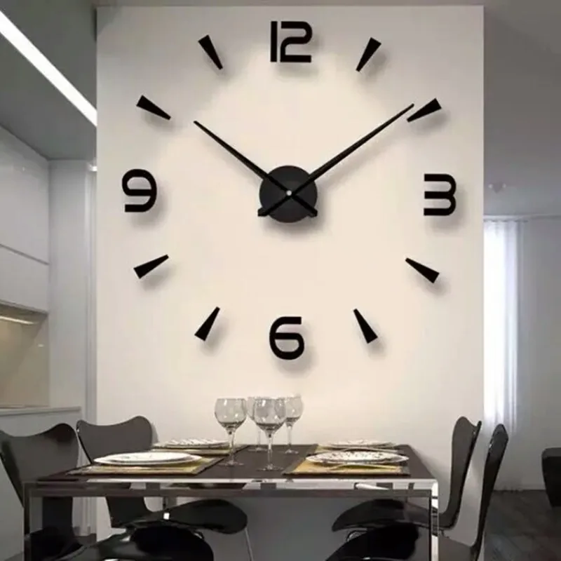 Wall Clock Office Round Bedside Design Modern Wall Clock Living Room Luxury Decor  Home
