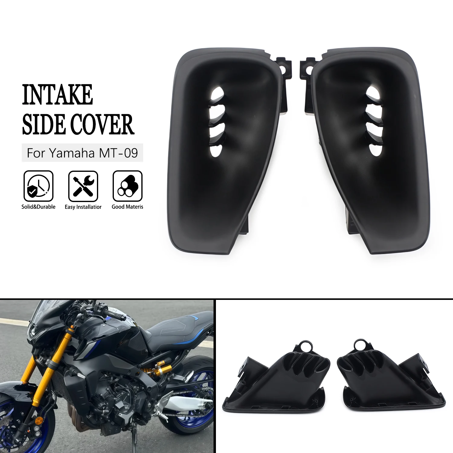 

For Yamaha MT-09 MT09 MT 09 SP 2021-2024 Fairing Panel Bracket Motorcycle Accessories Gas Tank Fairing Air Intake Side Cover