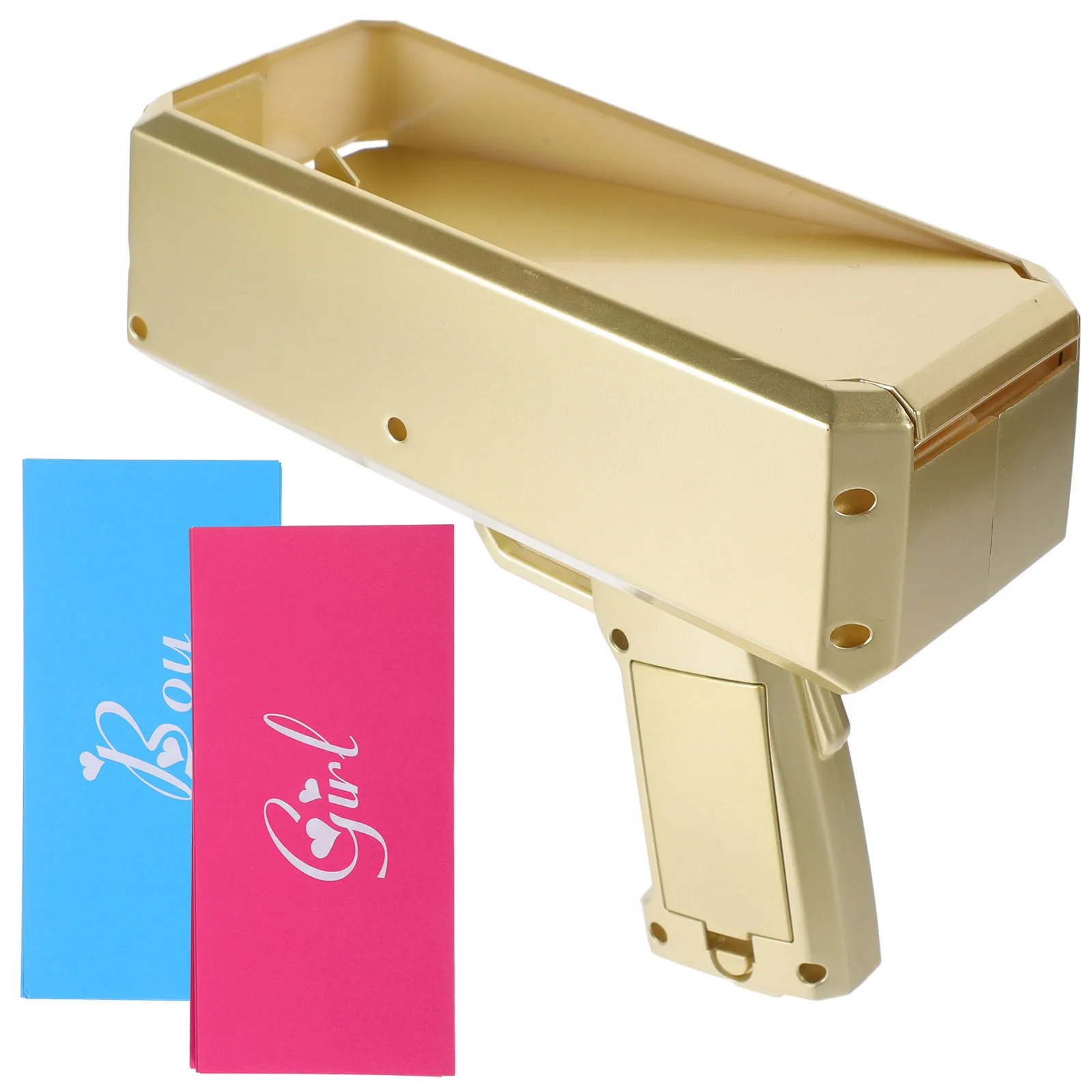 

1 set 1 Set Gender Reveal Money Shooter Shooter For Party Baby Shower Plaything Boy Or Girl Reveal Party Supply