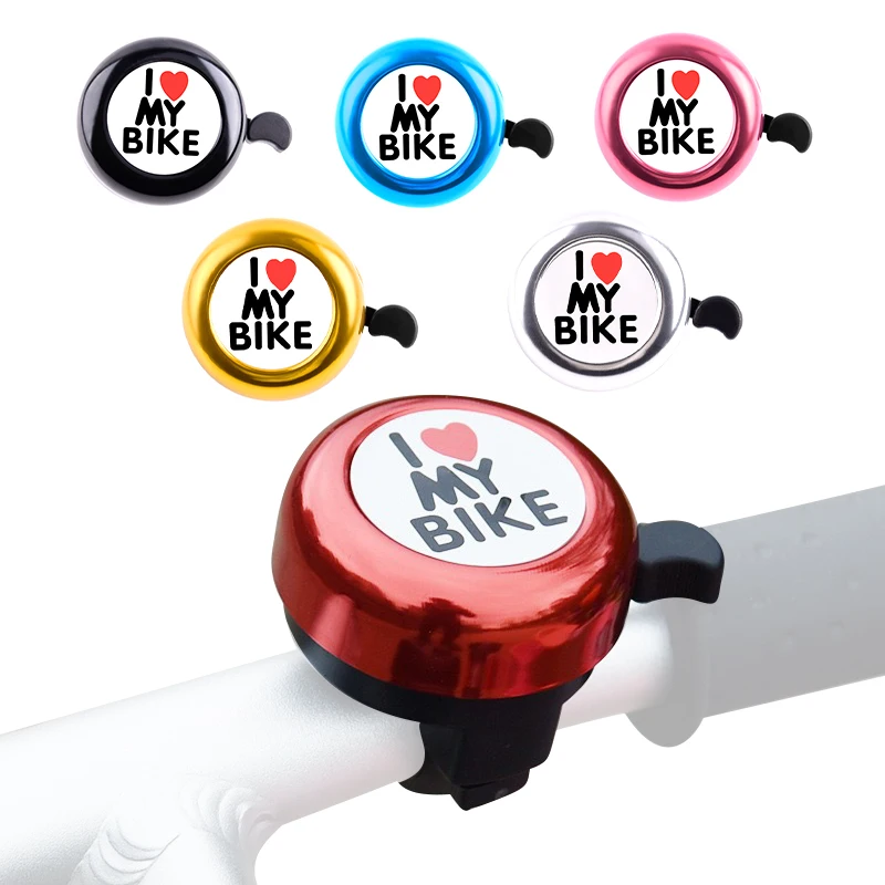 

Cute Kids Bike Bell, Loud & Clear Aluminum Bicycle Horn for Children's Bikes & Balance Bikes