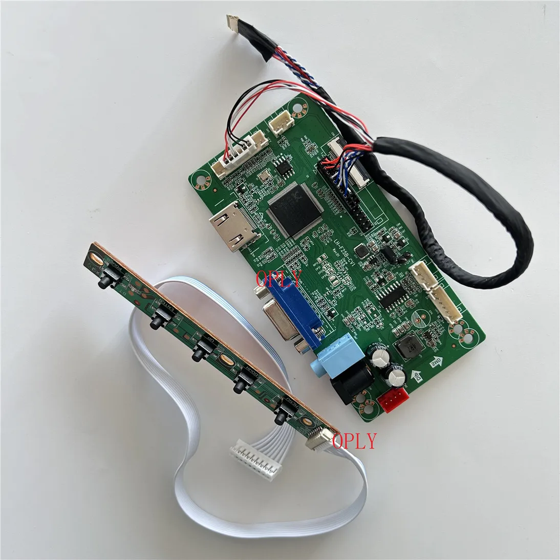 

For 17.1" Panel LP171WU6-TLA1 LP171WU6-TLB1 LP171WU6 1920×1200 LED 58C Controller board HDMI-Compatible VGA Audio in Monitor DIY