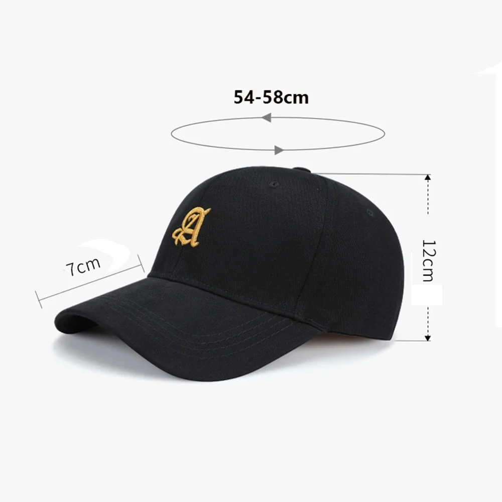 Fitted Full Stretch Elastic Closed Letter A Flexible Cap Hat New Trucker Men Women Dad Hip Hop Baseball Snapback Sun Visor Era