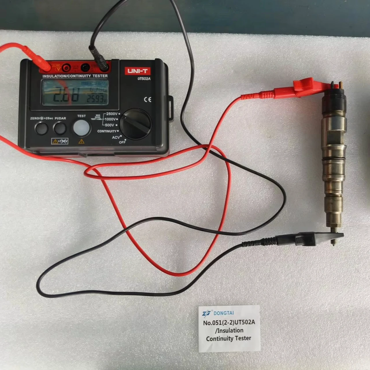 NR 051(2-2) UT502A/TESTER CIĄGŁOŚCI IZOLACJI