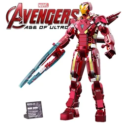 New MK50 Disney Marvel Legends Avengers IRONMAN MARK-50 Figure Toy Iron Man Movie Model Building Block Bricks Kids Toys Gift Boy