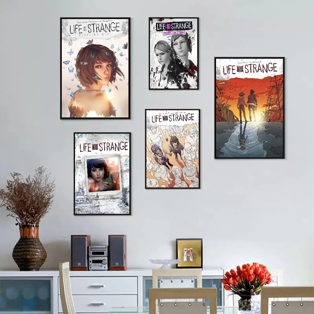 Life Is Strange Anime Posters Sticky Whitepaper Sticker DIY Room Bar Cafe Kawaii Room Decor