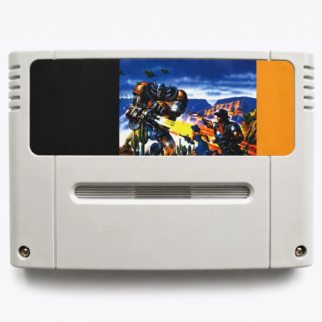 Wild Gun 16-Bit Retro Reproduction Cartridge Hardcore Action Platformer Wersja PAL z Opcją Pudełka Detalicznego (CIB) — zdjęcie produktu 6