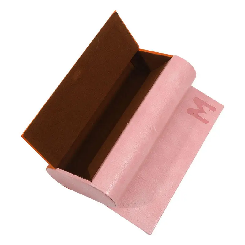 Doppelseitige Flip Cover Brillen Aufbewahrungsbox Brillenetui Sonnenbrillenetui Schwarz Sonnenbrille Reißverschlusstasche Sonnenetui